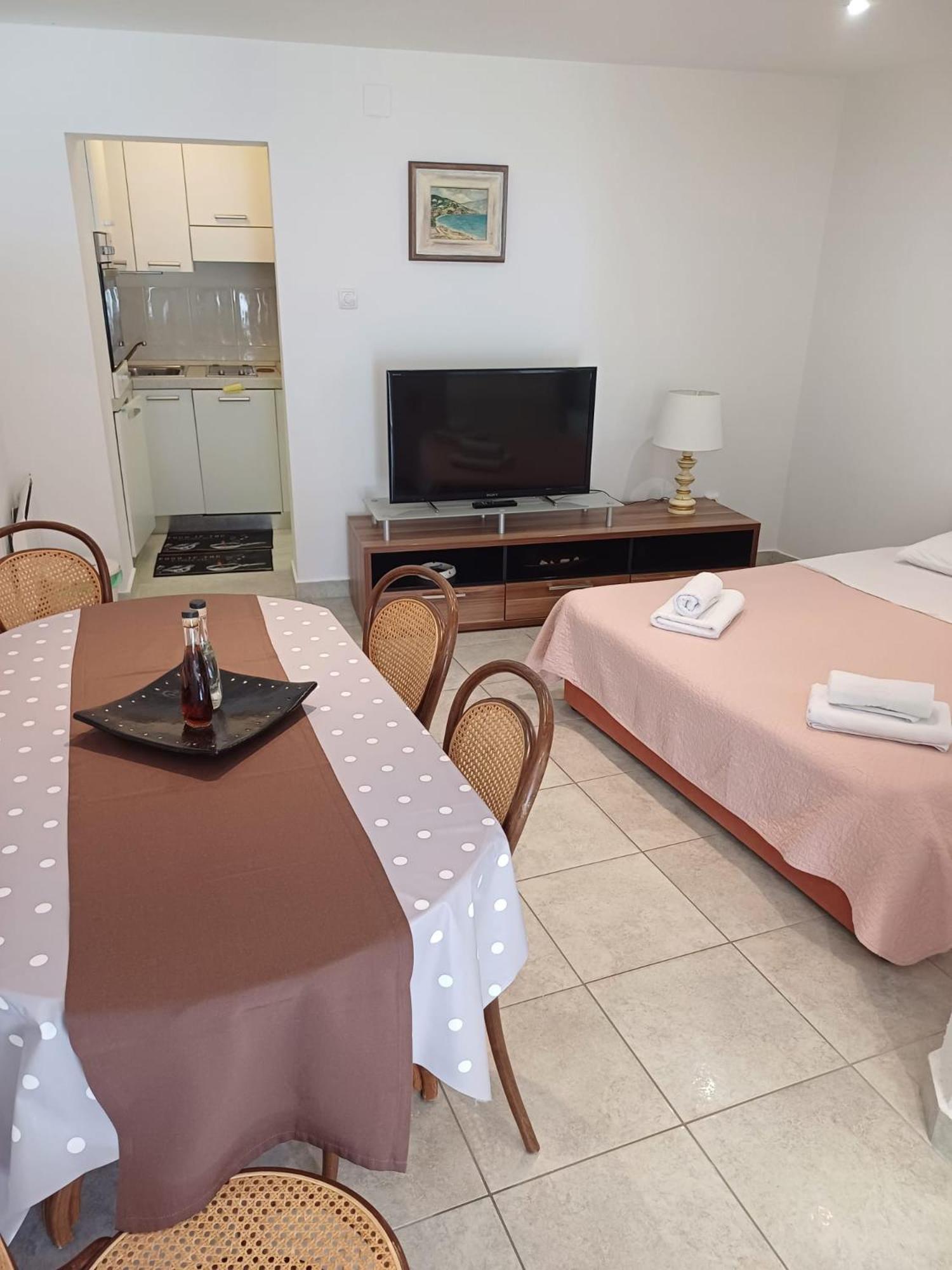 Apartment Bauk Draga Bašćanska Esterno foto